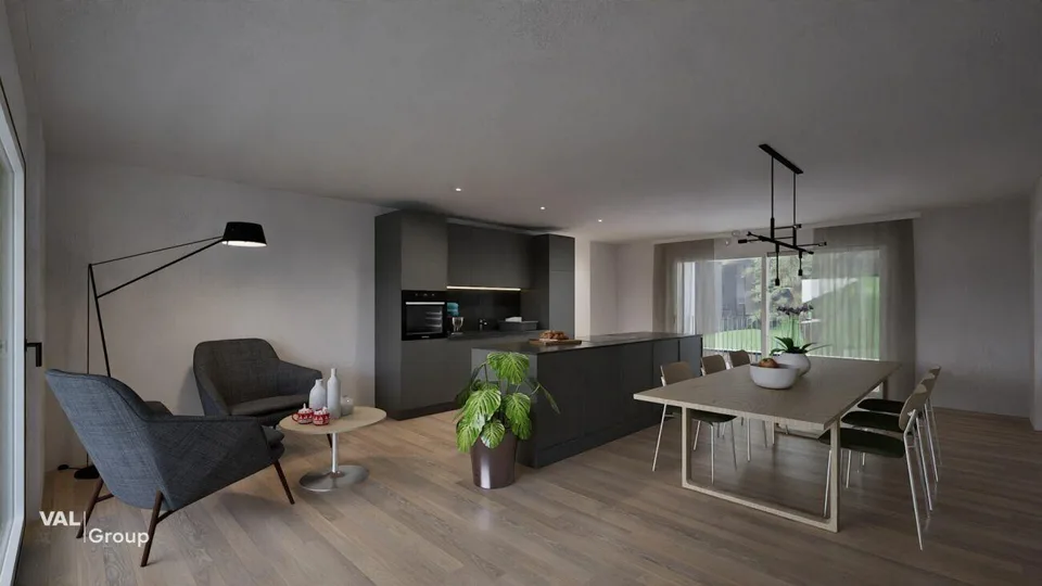 Attraktive Wohnung mit sonniger Terrasse in Brig-Glis