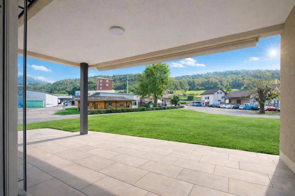 Balkon war gestern, Gartenwohnung mit eigener grüner Oase