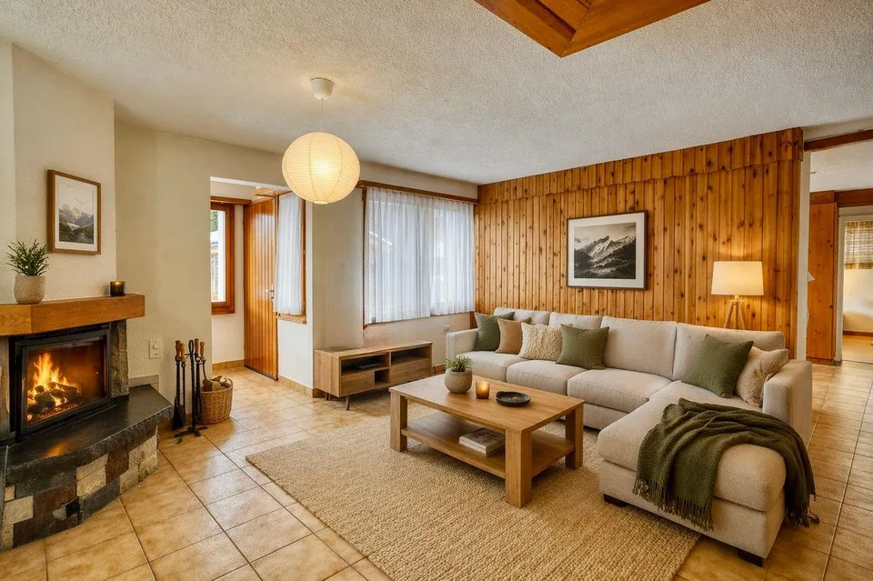 ENSEMBLE IMMOBILIER AVEC TERRAIN CONSTRUCTIBLE EN STATION – Foto 8 von 10