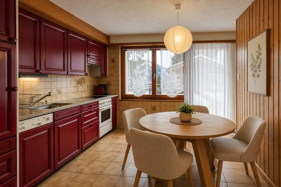 ENSEMBLE IMMOBILIER AVEC TERRAIN CONSTRUCTIBLE EN STATION – Foto 9 von 10