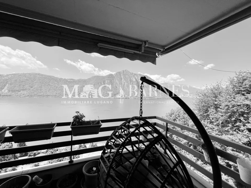 Campione d'Italia: Attico 3.5 locali con terrazzo vista lago – photo 8 of 9