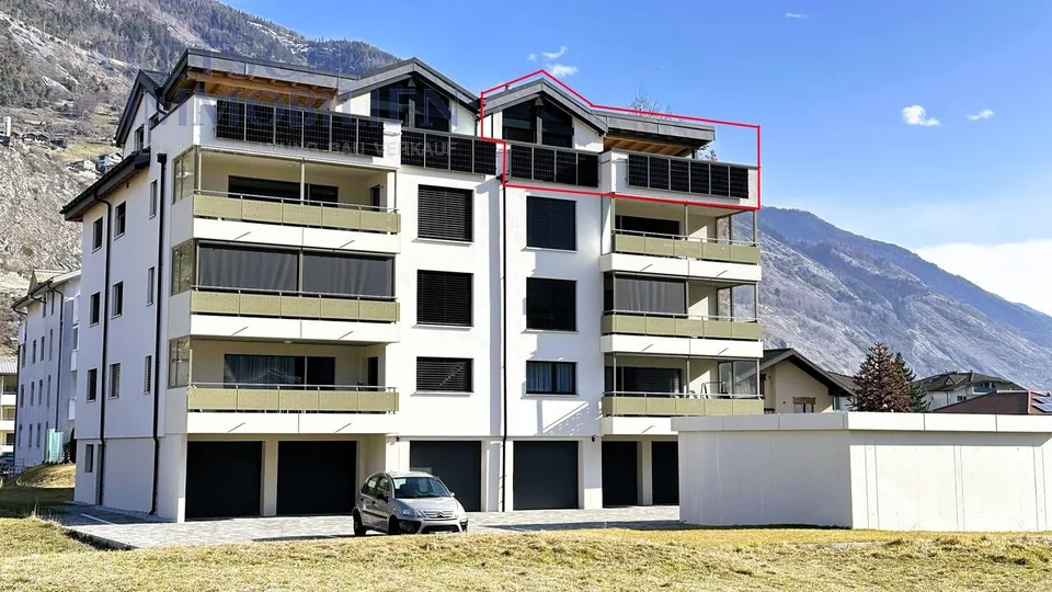 Wohnen mit Sonne, Ruhe und Lebensqualität – 3.5-Zimmerwohnung in Steg