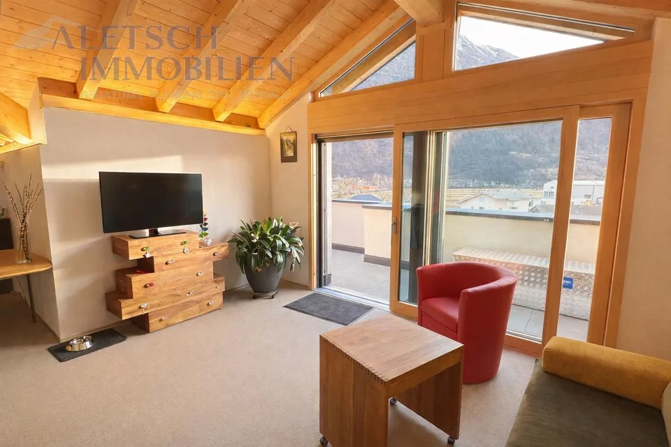 Wohnen mit Sonne, Ruhe und Lebensqualität – 3.5-Zimmerwohnung in Steg