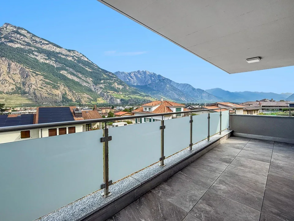 4,5 p. with unobstructed view - Private terrace and garden