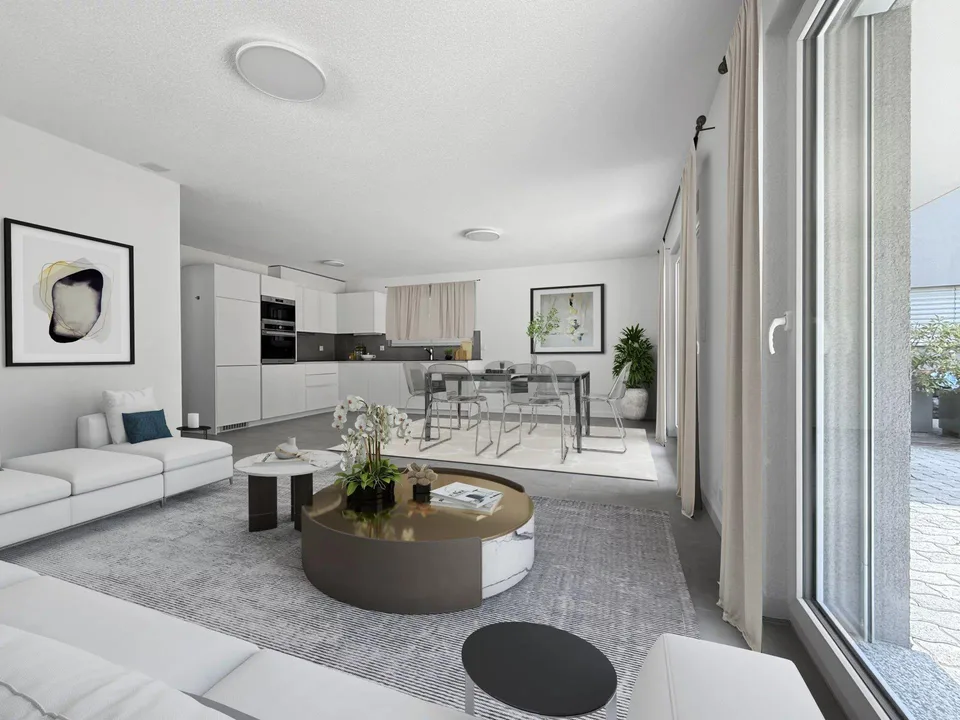 4,5 p. with unobstructed view - Private terrace and garden – photo 6 of 13