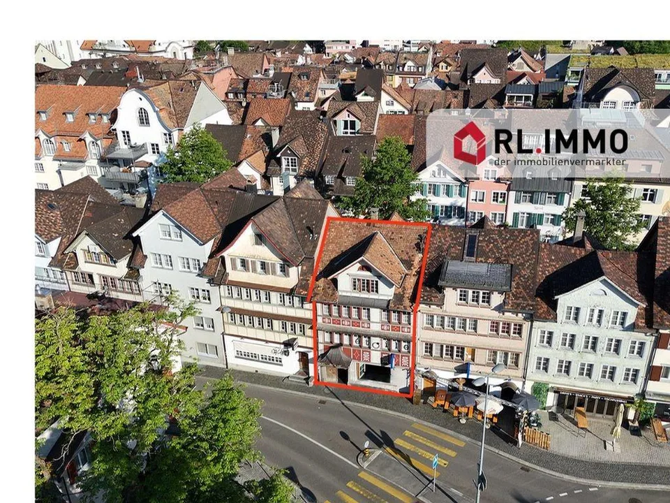 Charmantes Wohn- und Geschäftshaus im Herzen von Altstätten zu verk...