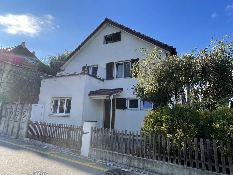 4 1/2-Zimmer-Einfamilienhaus am Dorfeingang zu Riehen/BS zu verkaufen