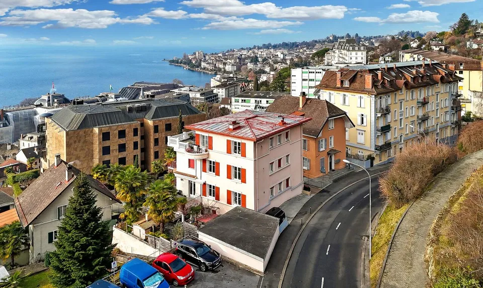 Immeuble de rendement de avec vue panoramique au cœur de Montreux
