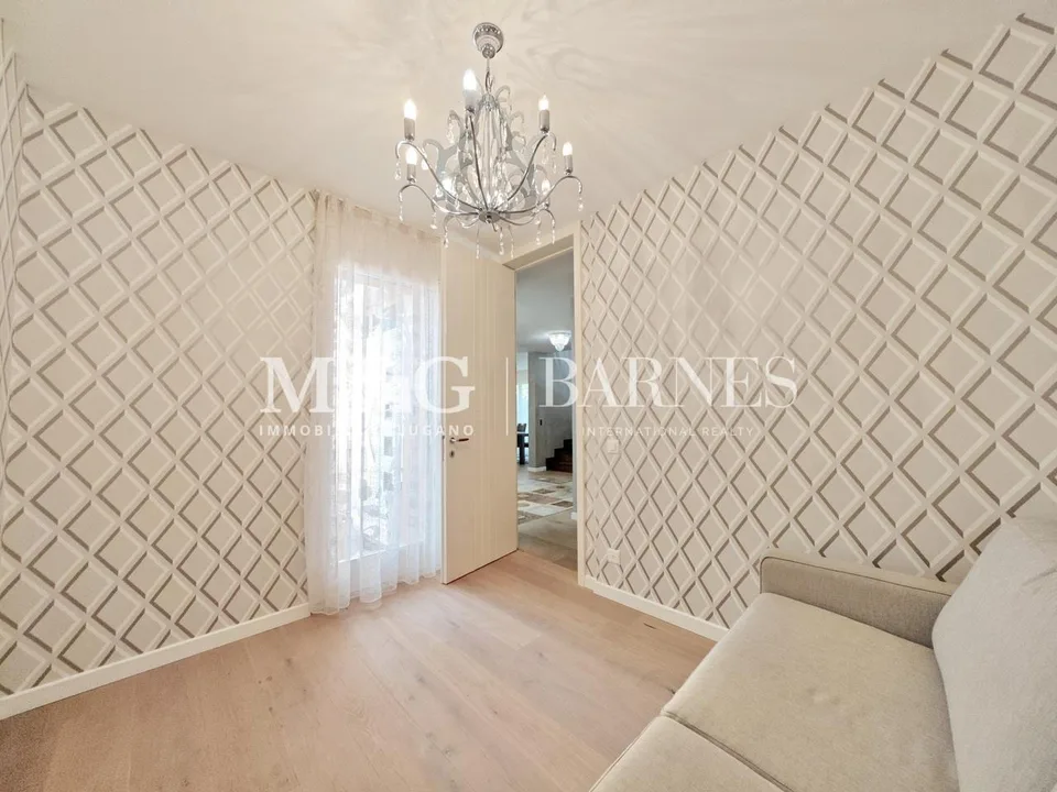 Montagnola, Collina d’Oro: Villa con piscina e vista lago – photo 12 of 21