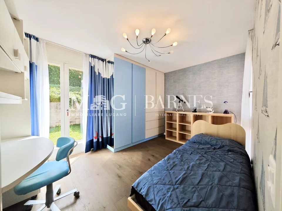Montagnola, Collina d’Oro: Villa con piscina e vista lago – photo 14 of 21