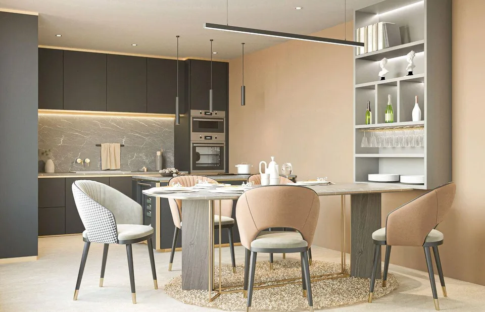 Neubauprojekt Alte Strasse mit zwei Doppeleinfamilienhäusern (Haus A)