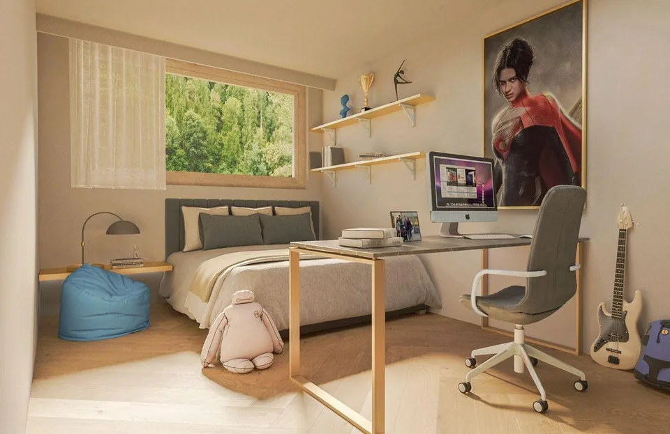 Neubauprojekt Alte Strasse mit zwei Doppeleinfamilienhäusern (Haus A)