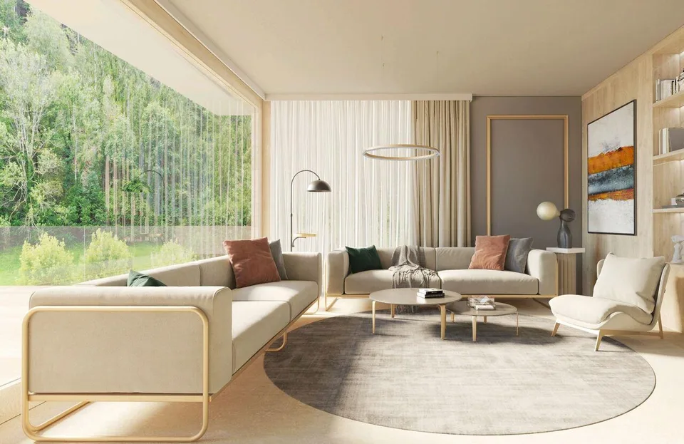 Neubauprojekt Alte Strasse mit zwei Doppeleinfamilienhäusern (Haus A)