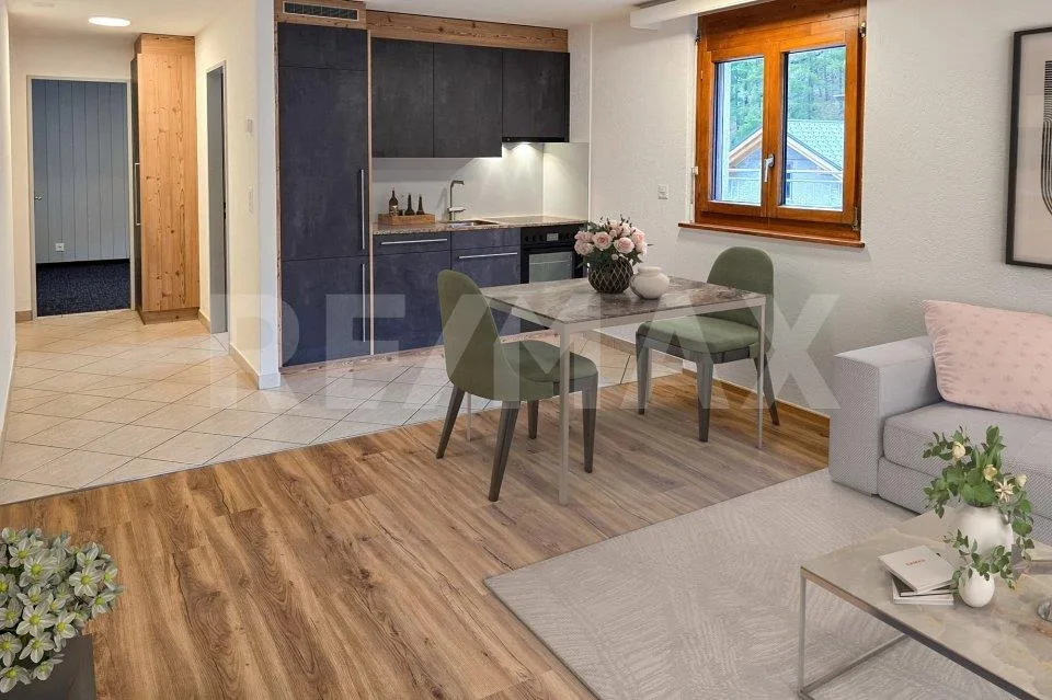 2.5-Zimmerwohnung mit grosser Terrasse und Matterhornsicht in Zermatt