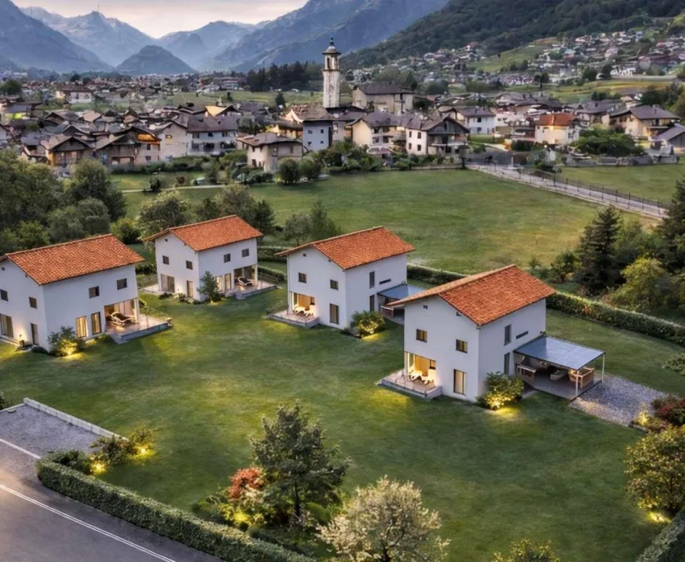 Terreno con licenza edilizia approvata a Cevio nella Valle Maggia
