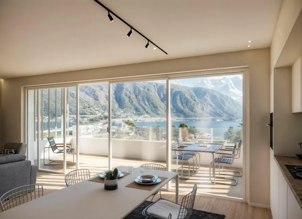 MELIDE · NUOVA RESIDENZA · ATTICO DUPLEX ESCLUSIVO CON VISTA LAGO