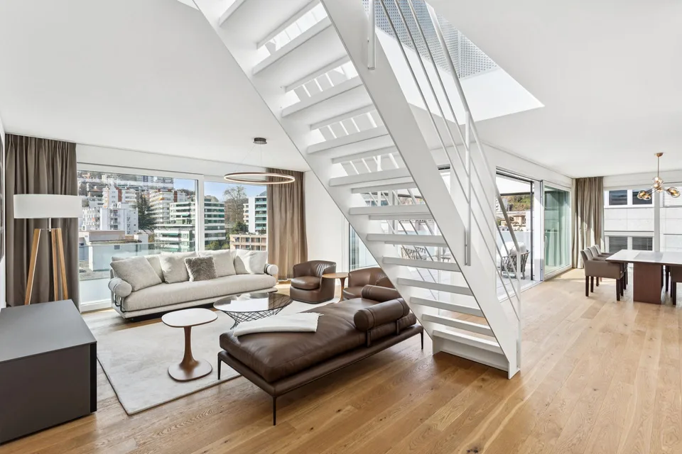 Nel cuore di Paradiso attico di 3.5 locali con terrazzo e roof garden