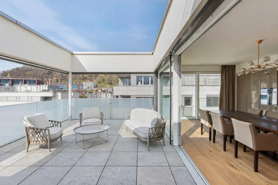 Nel cuore di Paradiso attico di 3.5 locali con terrazzo e roof garden