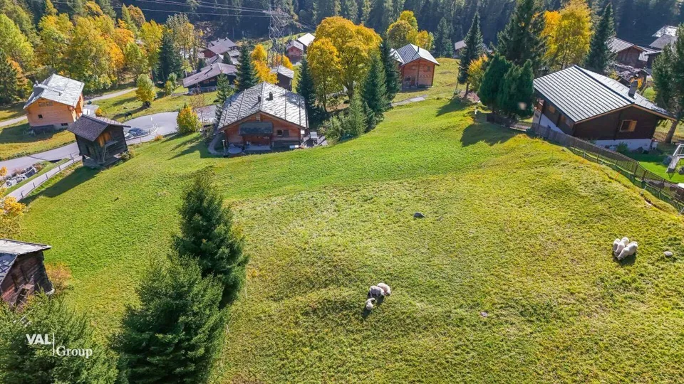 Bauland in Blatten bei Naters - ruhige Lage im Weiler Rischinen mit...