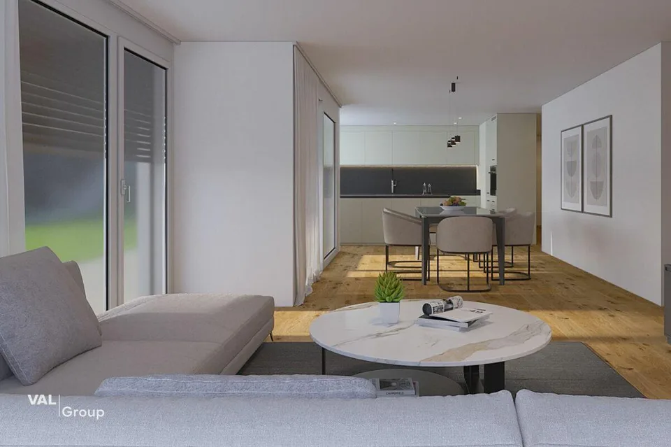 Grosszügige 5.5 Zimmerwohnung im 1. Obergeschoss, Nr. A 2.2, ideal ...