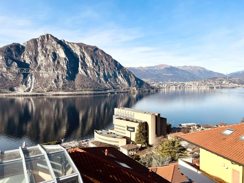 Panoramic Lake Lugano View Apartment - Campione d’Italia