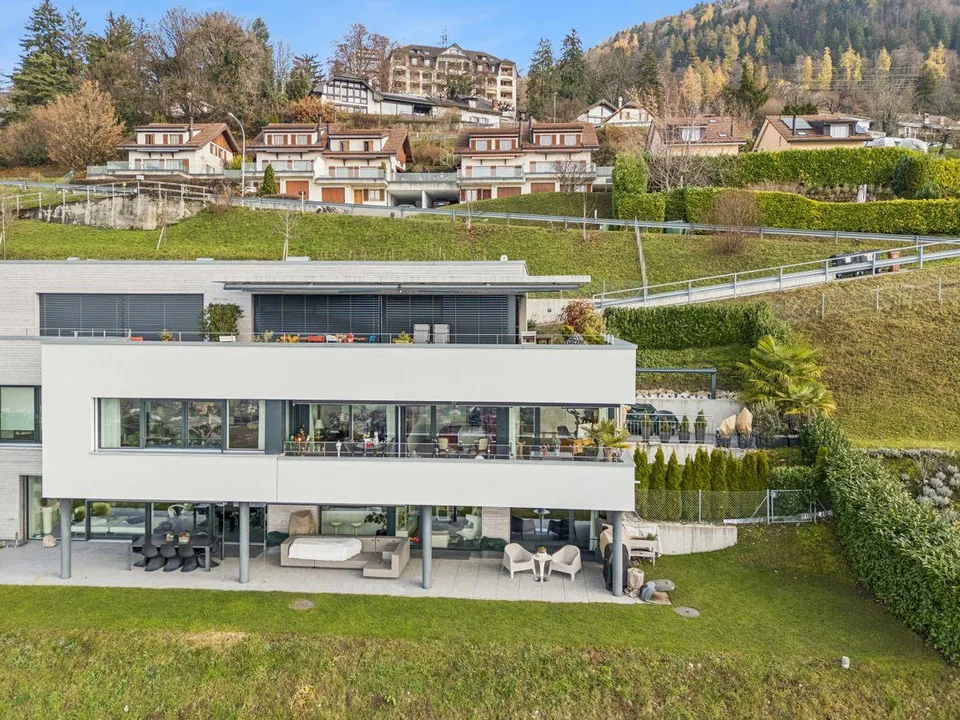 Appartement d'exception avec panorama lac & montagnes