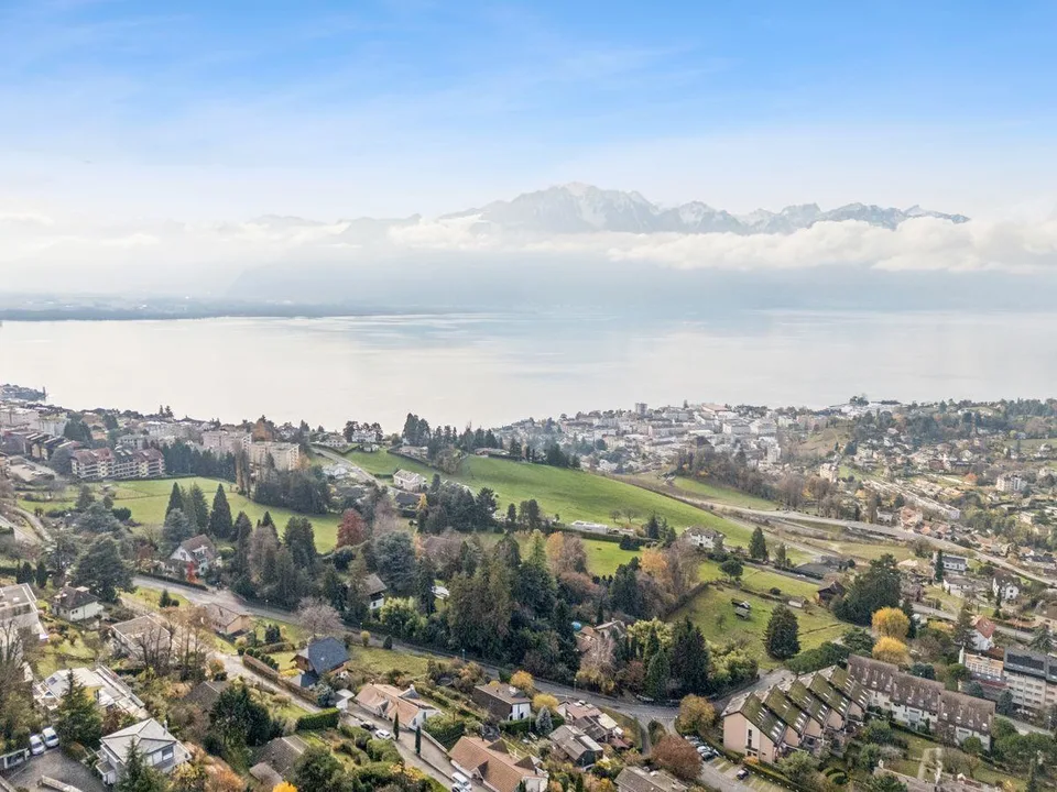 Appartement d'exception avec panorama lac & montagnes