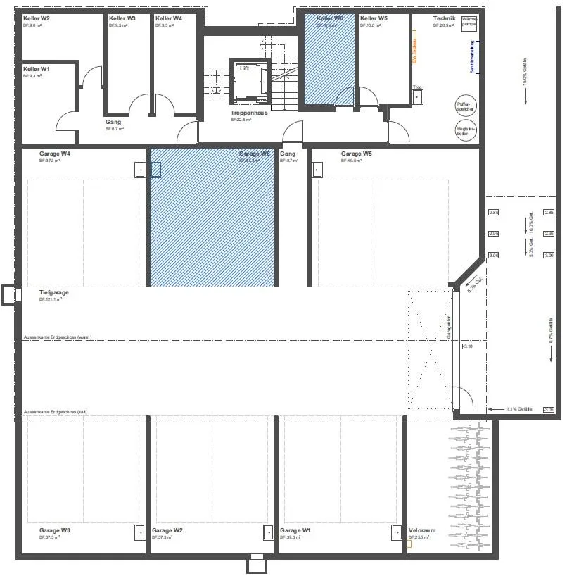 Moderne 3.5 Zimmer Attikawohnung – Foto 6 von 6