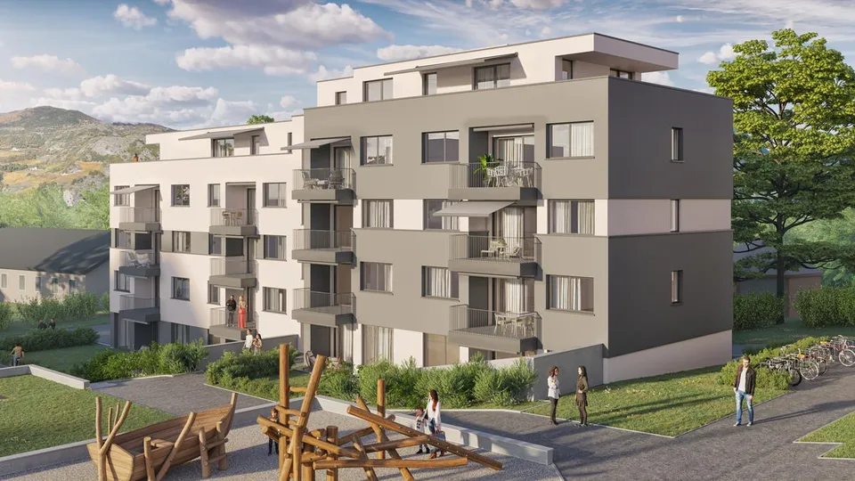 Moderne Neubauwohnungen an einmaliger Lage in Leuk-Susten
