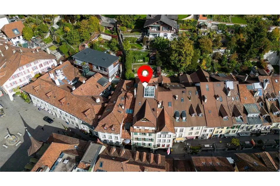 Historisches Wohn- und Gewerbehaus in der Altstadt von Thun