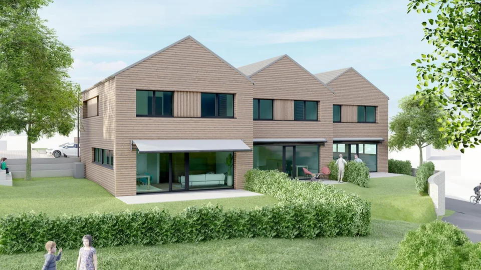 Jetzt reservieren: Neubau-Reihenhäuser in Sennwald