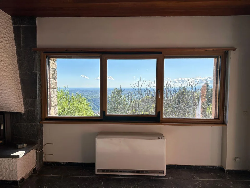 Sagno, Valle di Muggio: Haus mit ikonischer Aussicht und offenem En...