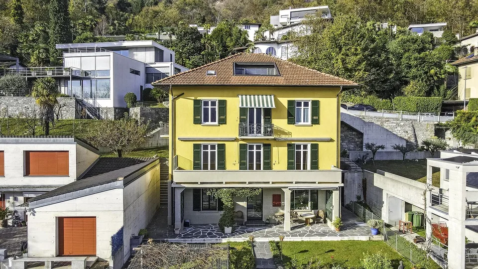 3-1/2 Zimmerwohnung mit Garten und Seeblick