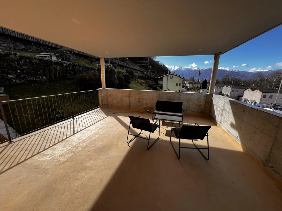 Bellissimo appartamento con grande terrazzo sulle bolle di Magadino. – photo 16 of 28