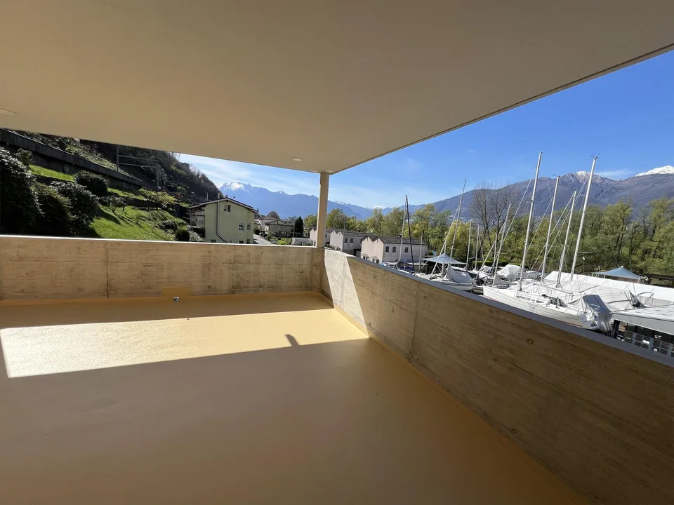 Bellissimo appartamento con grande terrazzo sulle bolle di Magadino. – photo 23 of 28