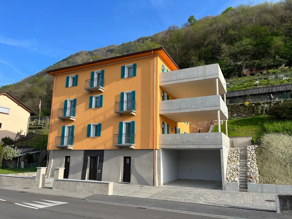Bellissimo appartamento con grande terrazzo sulle bolle di Magadino.
