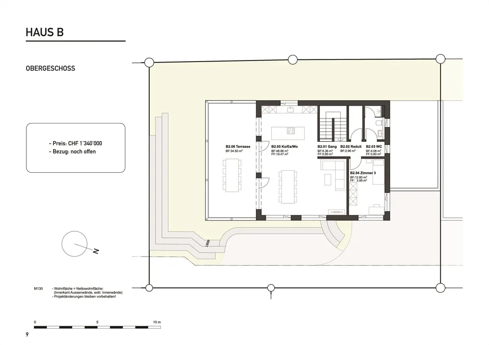 5.5Zi Einfamilienhaus mit wundervoller Aussicht – photo 6 sur 11