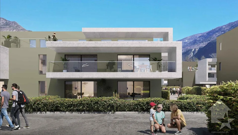 Bel attique de 4.5 pièces de 150 m2 avec terrasse