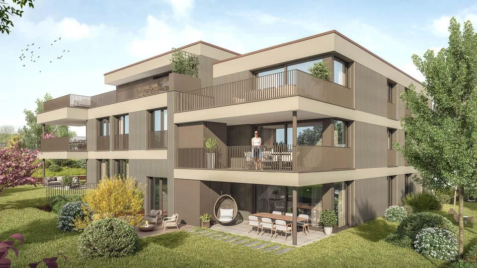 3.5 Zimmer mit aussergewöhnlich grossem Garten – Wohnen im Grünen