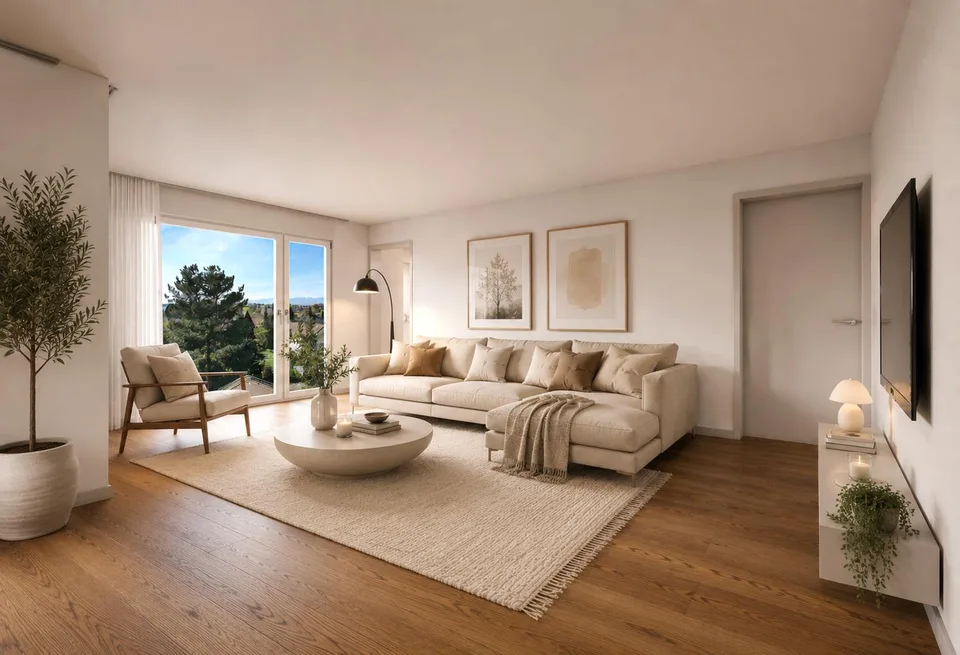 Modern wohnen in Kirchberg – 4.5 Zimmer, Lift, Erdsonde und PV-Anlage