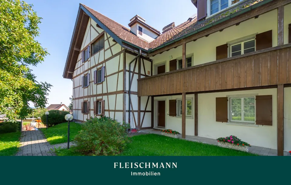 Gut geschnittene Wohnung an naturnaher Lage