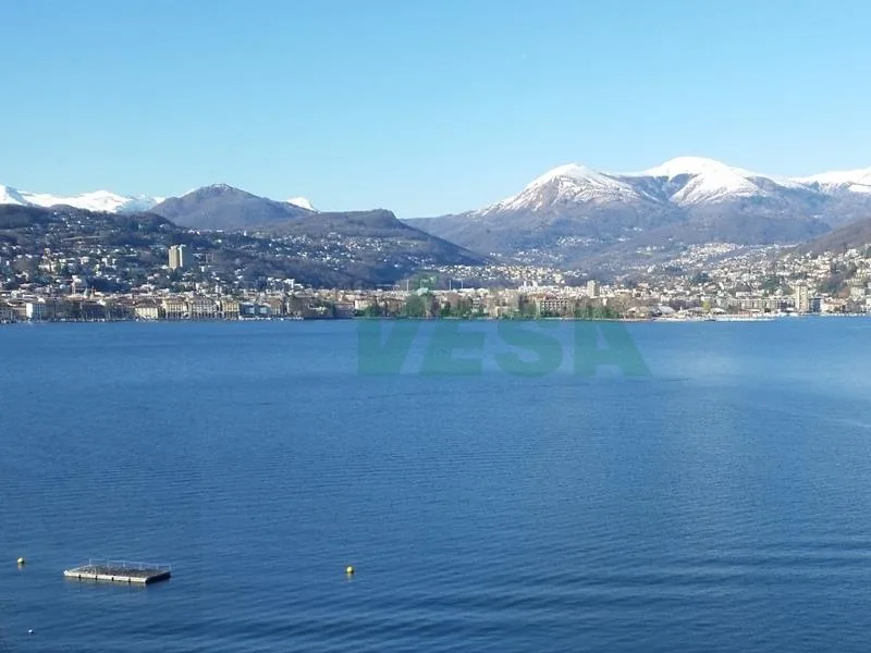 Bellissimo terreno con una spettacolare vista sulla baia di Lugano