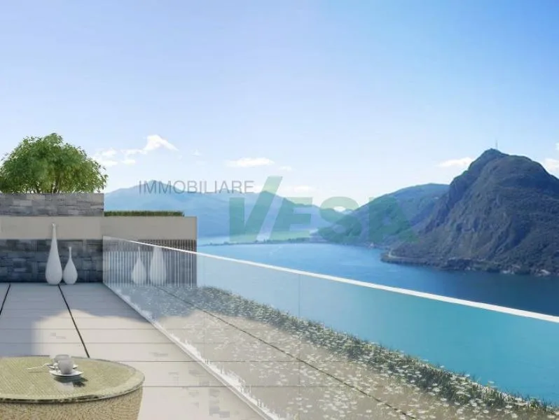 Nuovo e stupendo appartamento con bellissima vista e piscina privata – Foto 8 von 9
