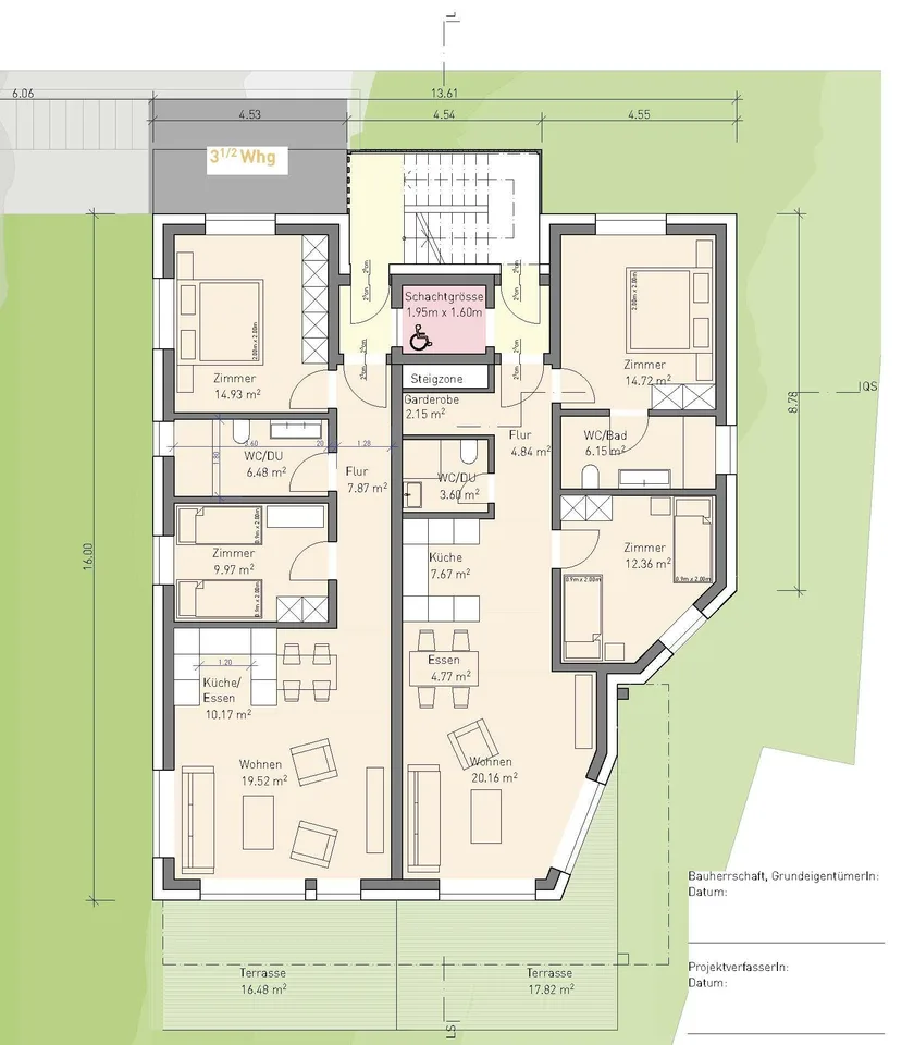 Erstwohnsitz | Neubau am Stalden | 3.5 Zimmerwohnung | EG Ost – foto 6 di 8