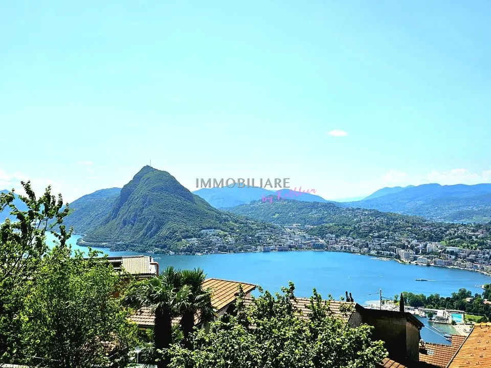 Luxuriöse Ferienwohnung mit Panorama-Seeblick über Lugano – Foto 20 von 29