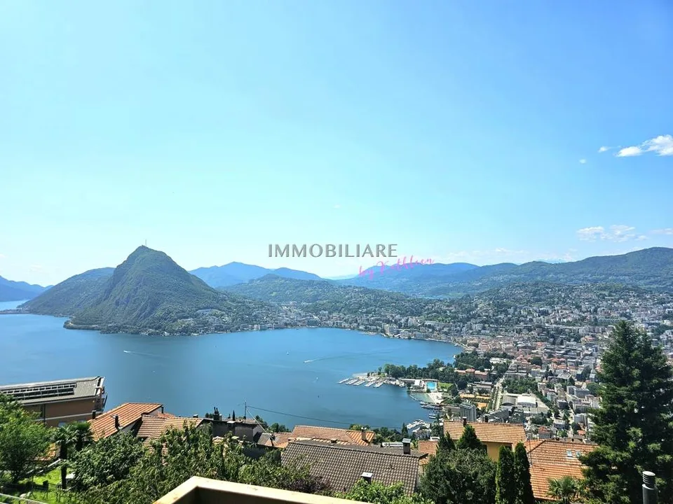 Luxuriöse Ferienwohnung mit Panorama-Seeblick über Lugano – Foto 6 von 29