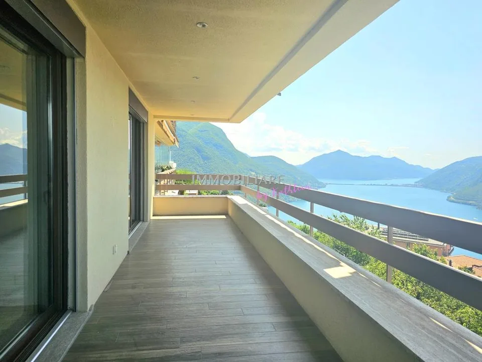 Luxuriöse Ferienwohnung mit Panorama-Seeblick über Lugano – Foto 7 von 29