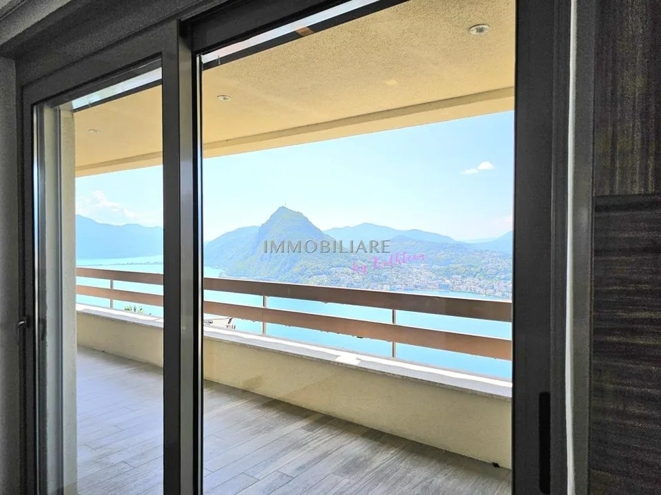 Luxuriöse Ferienwohnung mit Panorama-Seeblick über Lugano – Foto 14 von 29