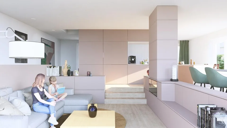 Neubauprojekt Allmendgasse mit vier 7.5-Zimmer-Doppelhäuser (Haus C)