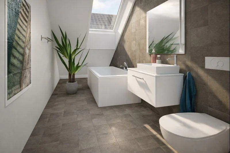Neubauprojekt Allmendgasse mit vier 7.5-Zimmer-Doppelhäuser (Haus C)